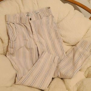 Hollister cropped linen pants